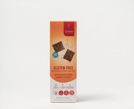 Gluten Free Multiseeds & Thyme Crackers