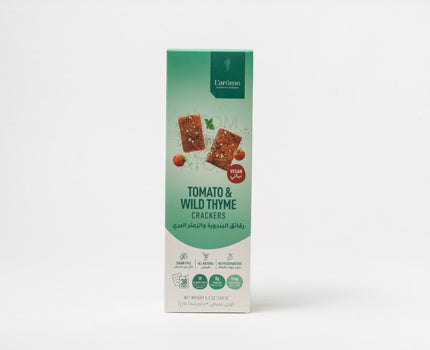 Tomato & Wild Thyme Crackers