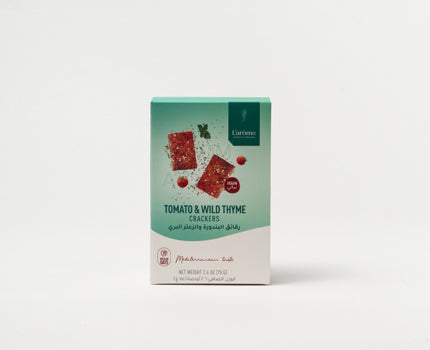 Tomato & Wild Thyme Crackers