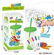 Kids DIY Dinosaur Tumbler