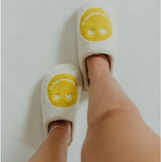 Daisy eye Sherpa Slippers