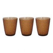 The German Outlet, Tognana, Set of 3 Glasses Ambra