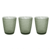 The German Outlet, Tognana, Set of 3 Glasses Verde