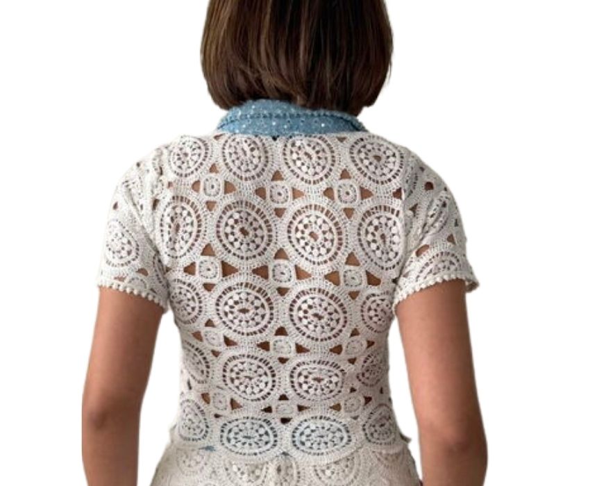 Denim Lace Shirt