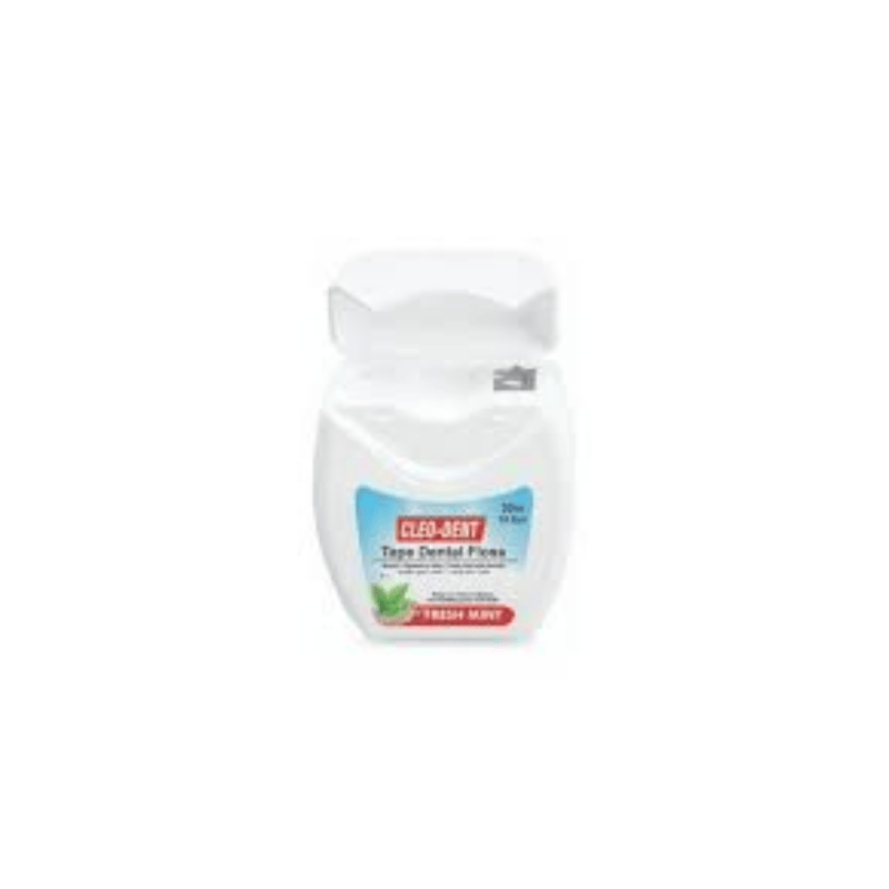 Waxed Mint Fluoride Dental Tape Floss