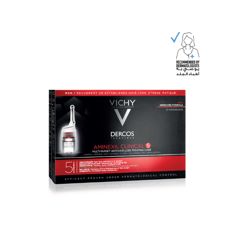 Vichy Dercos Aminexil Clinical 5 Anti Hair Fall Treatment
