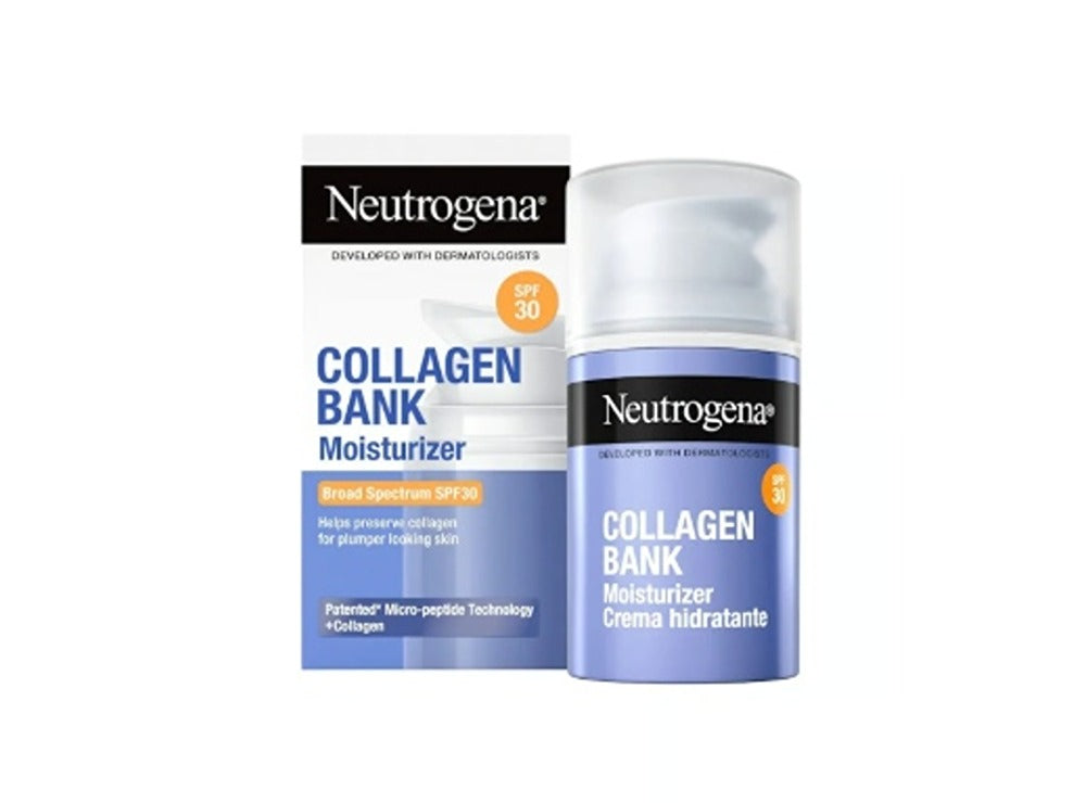 Neutrogena Collagen Bank Moisturiser Day Cream Spf30 50 mL