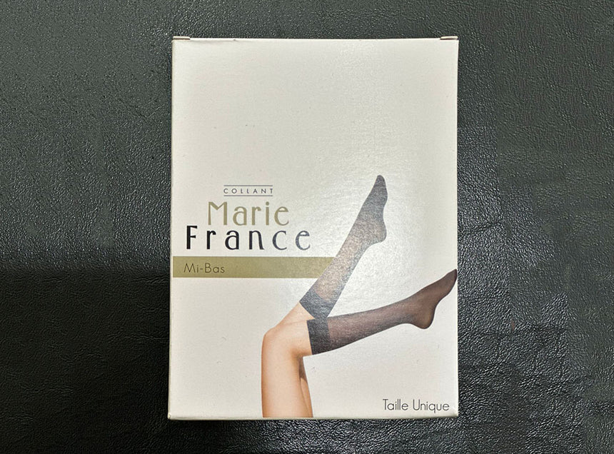 Marie France Mi Bas Gamba 15 Camel 1 Piece