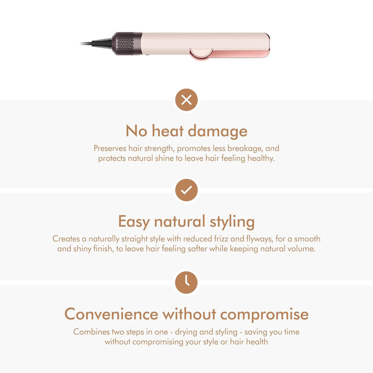 Dyson Airstrait Hair Straightening Tool