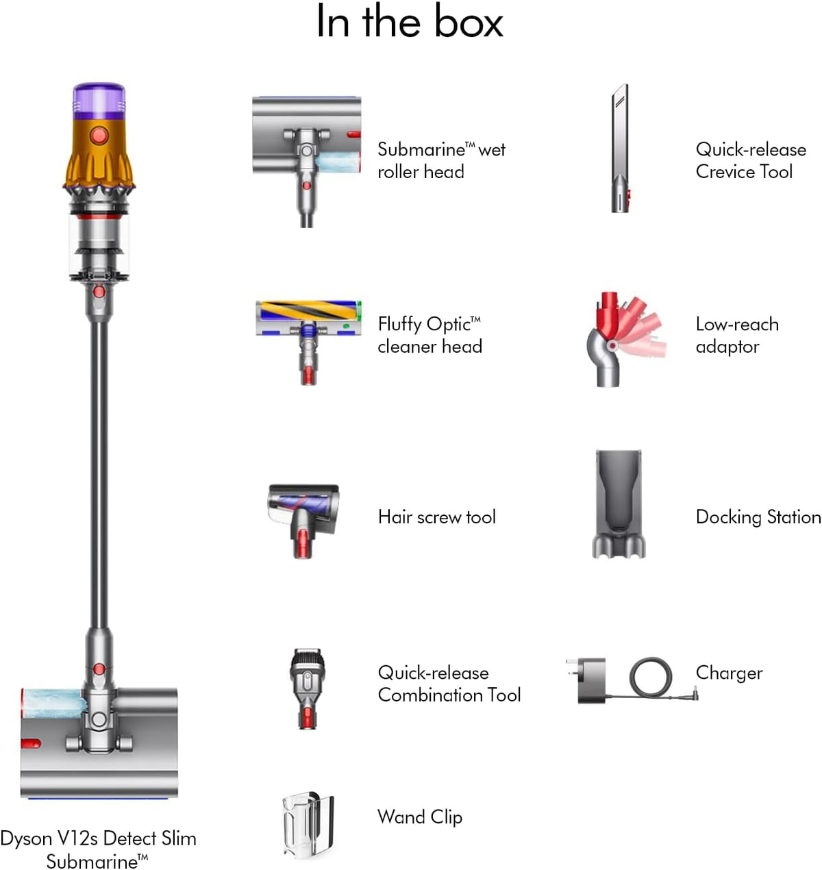 Dyson V12 Detect Slim Submarine Vacuum