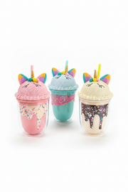Unicorn 3D Straw Cup