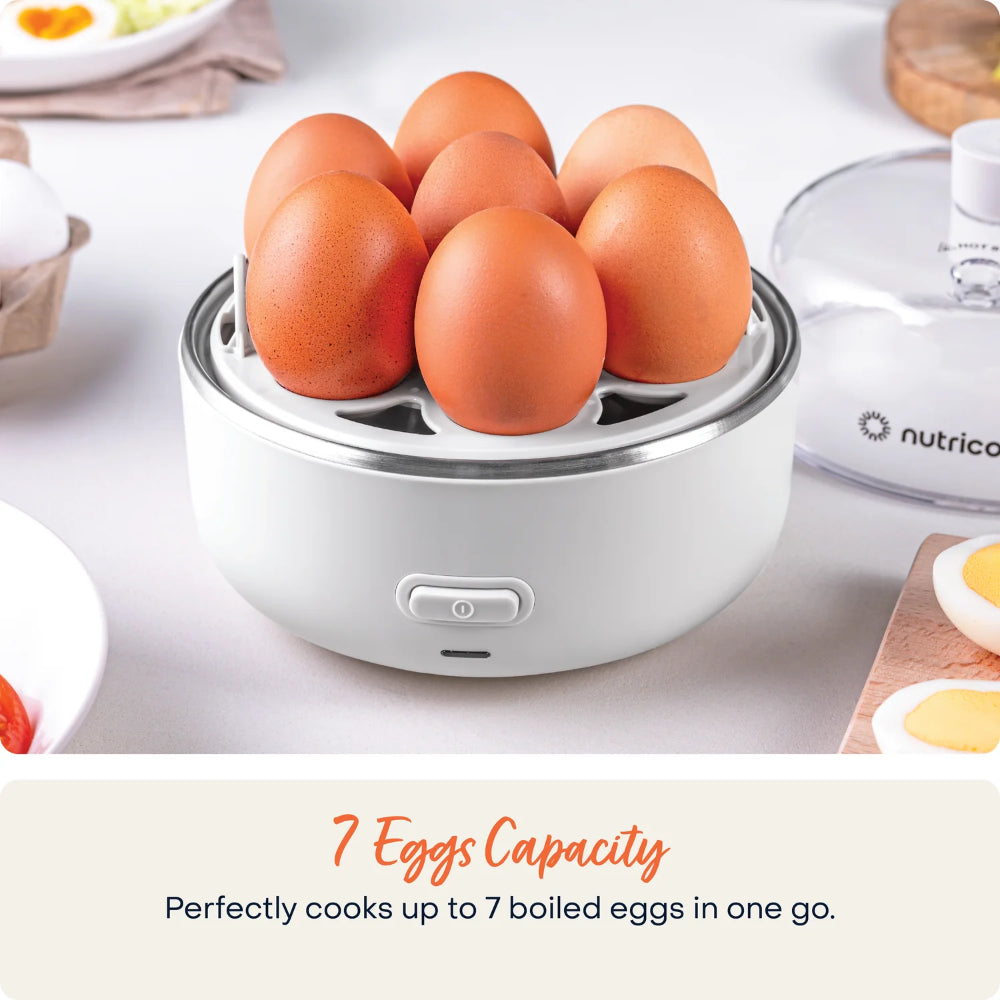 Eggi Egg Cooker 2 [Sand White] egg boiler Eggi Egg Cooker 2 [Sand White] Eggi Egg Cooker 2 [Sand White] Nutricook