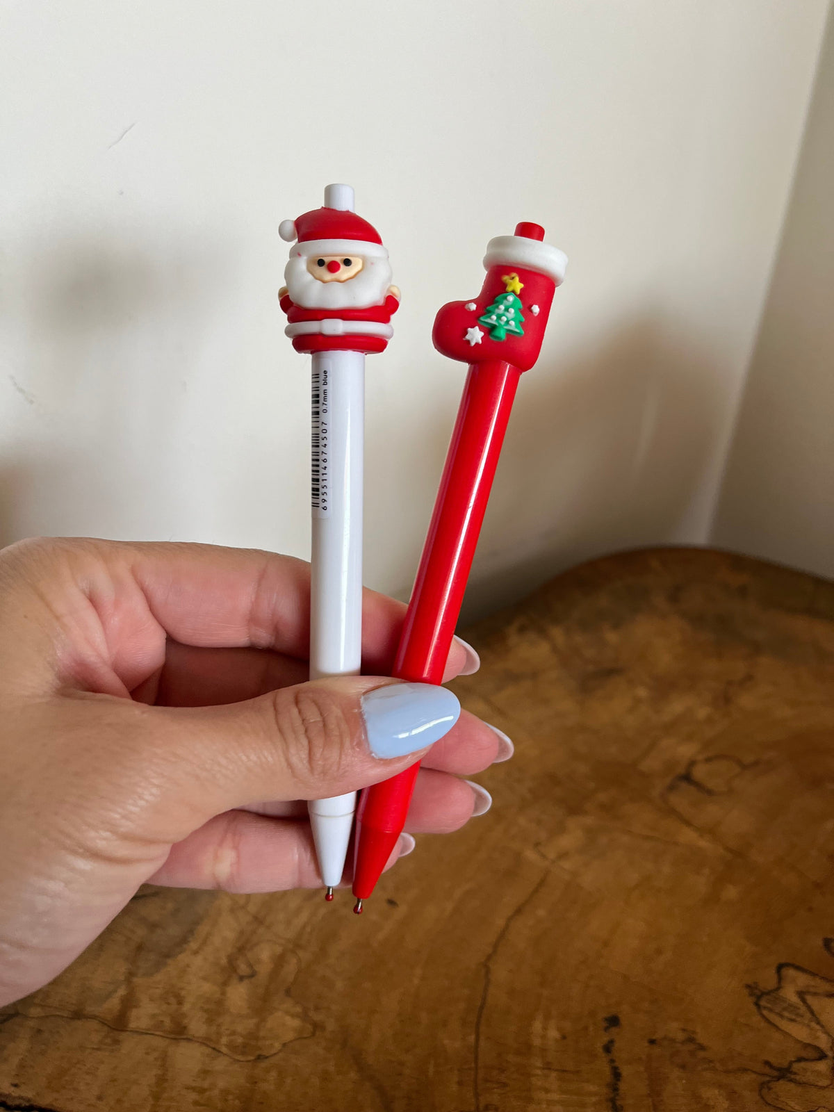 Christmas Pen Blue Color