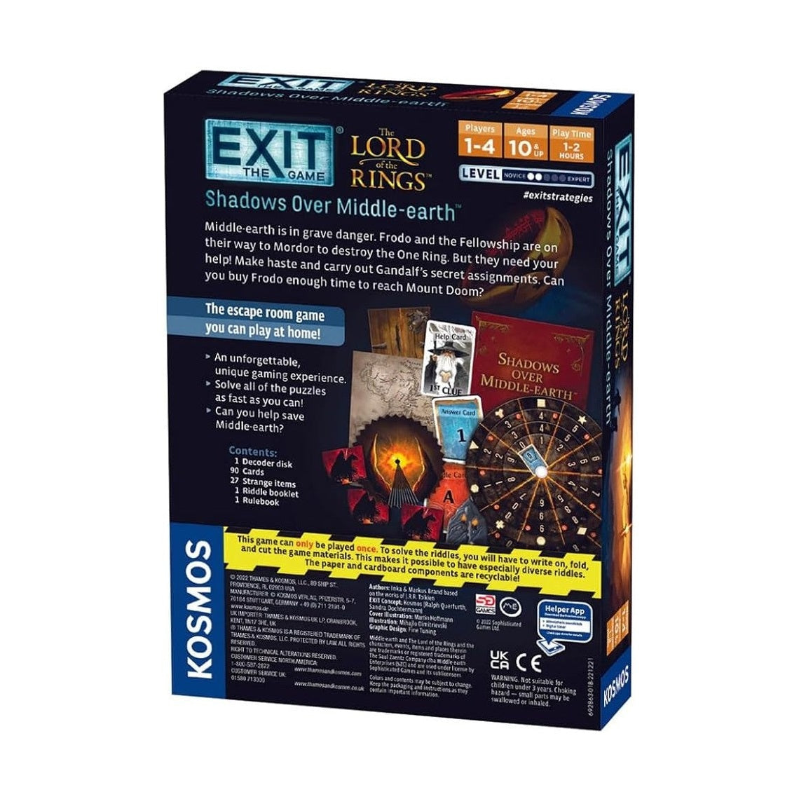 EXIT : SHADOWS OVER MIDDLE EARTH by Kosmos