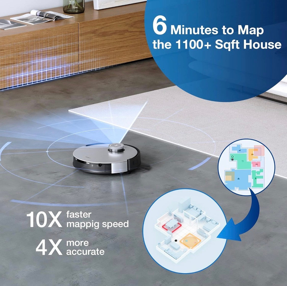 Ecovacs Deebot X1 Omni Robot Vacuum