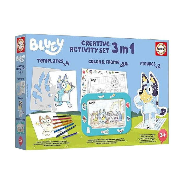 Educa - Bluey 3-in-1 Creative Set by Educa