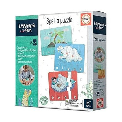 Educa - Children's Spelling A Puzzle Education by Educa