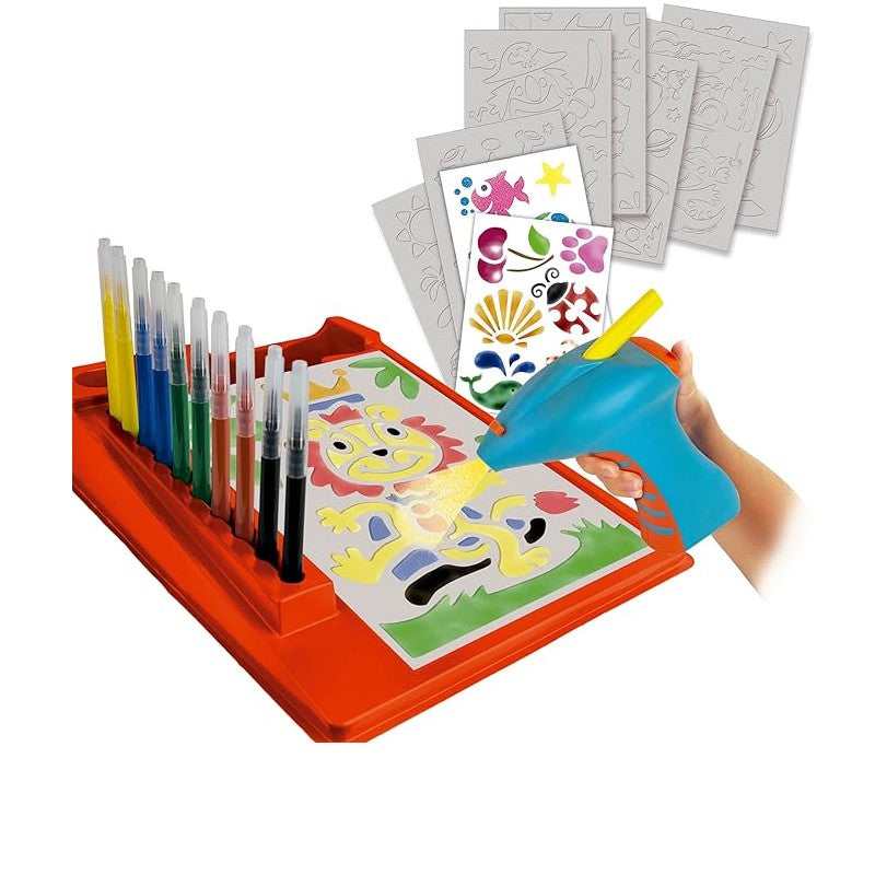Educa - Spray Art Create Drawings with Automatic Airbrush by Educa