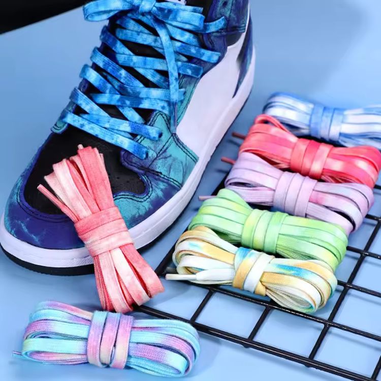 Elastic Shoe Laces Gradient Royal Blue Capsules