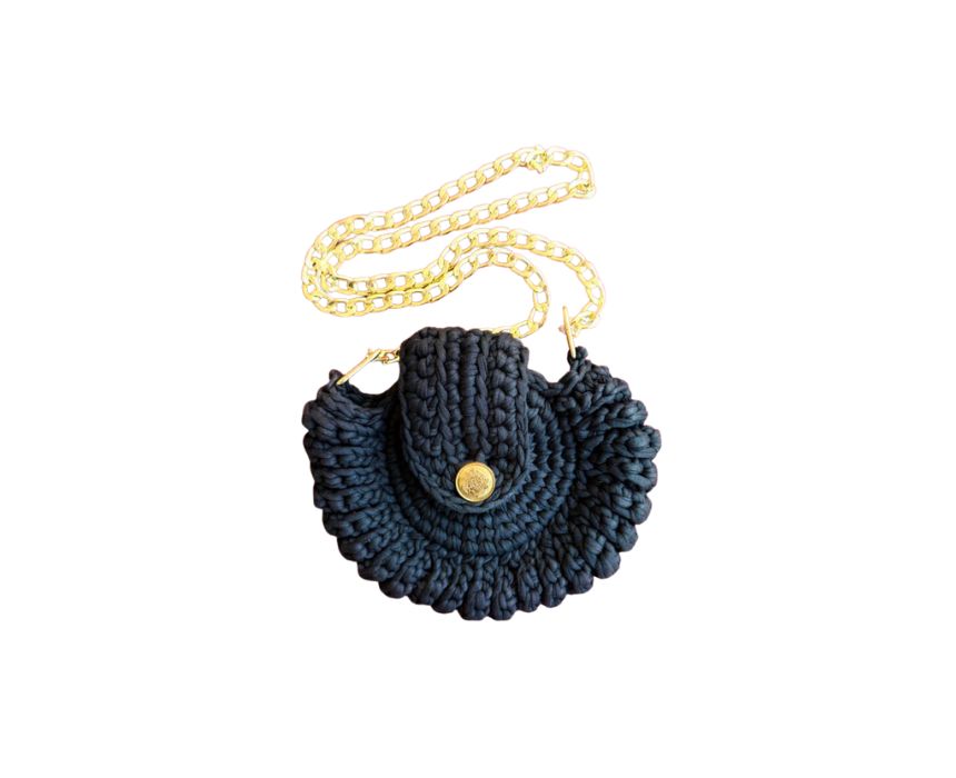Elegant Black Crossbody Bag