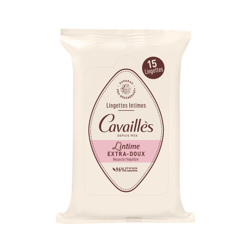Cavailles Extra‑Soft Intimate Wipes