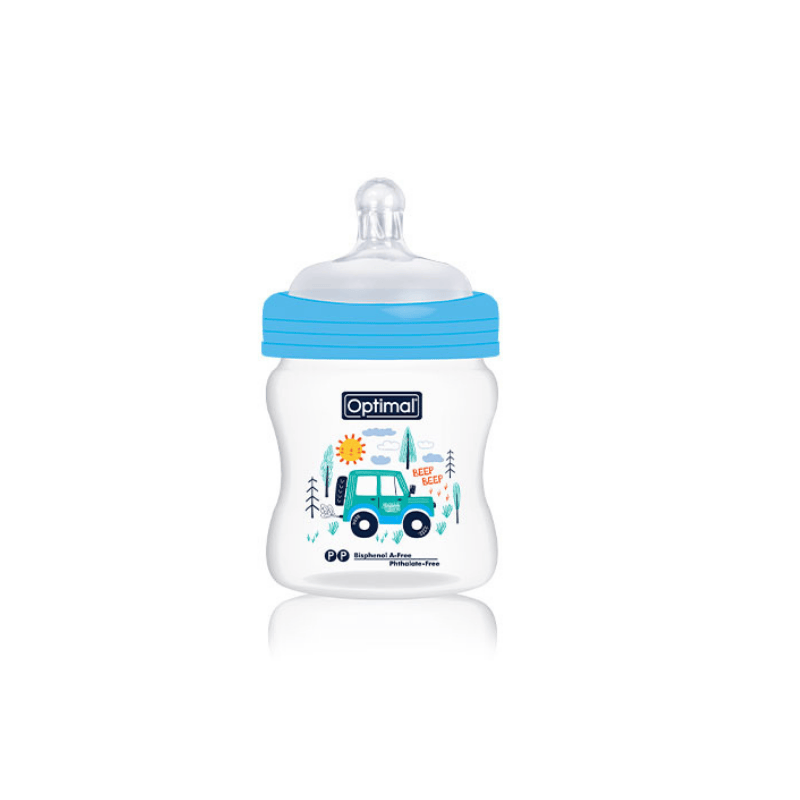 Optimal Extra Wide Neck Feeding Bottle 150 mL