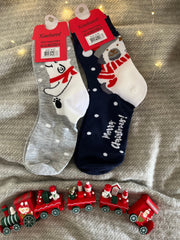 Christmas Cotton Socks 36-41