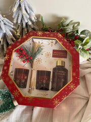 Christmas Diffuser and Scented Candles Set