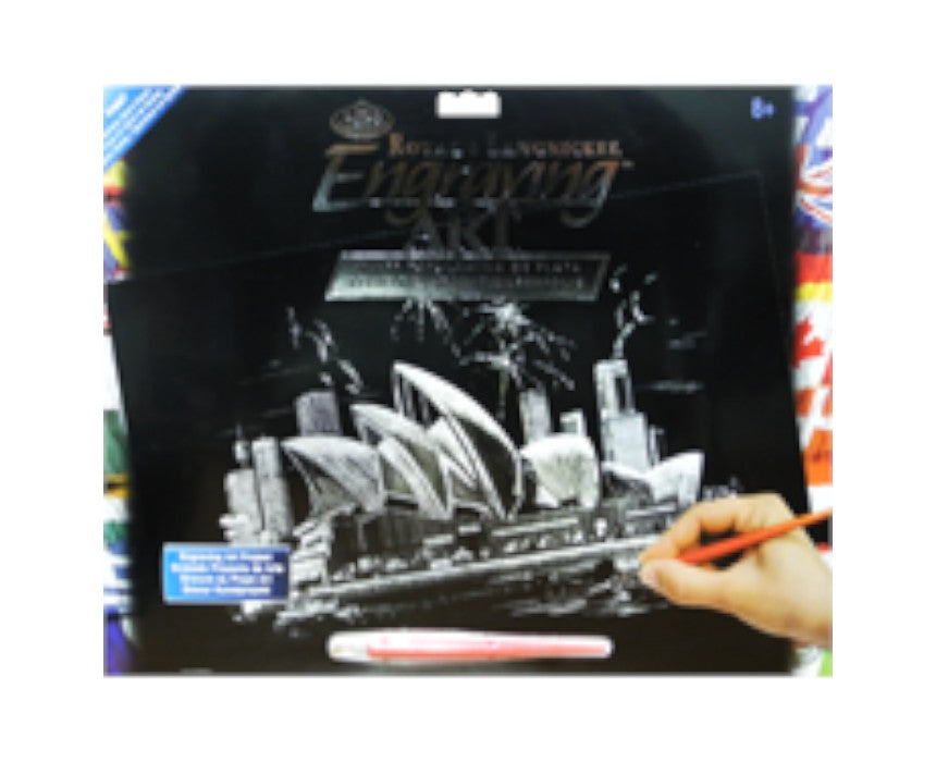 Sydney Opera House Painting by Numbers