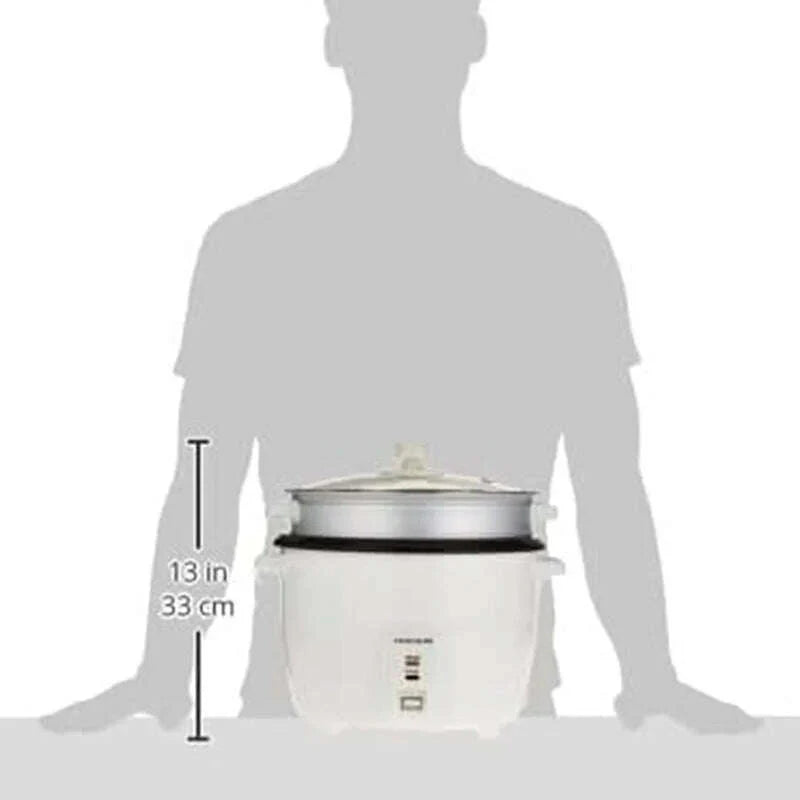 2.8L Rice Cooker, With Steamer Rice Cookers 2.8L Rice Cooker, With Steamer 2.8L Rice Cooker, With Steamer Frigidaire