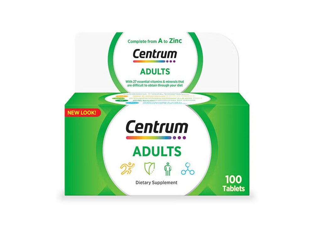 Centrum Adults Multivitamin 100 Tablets