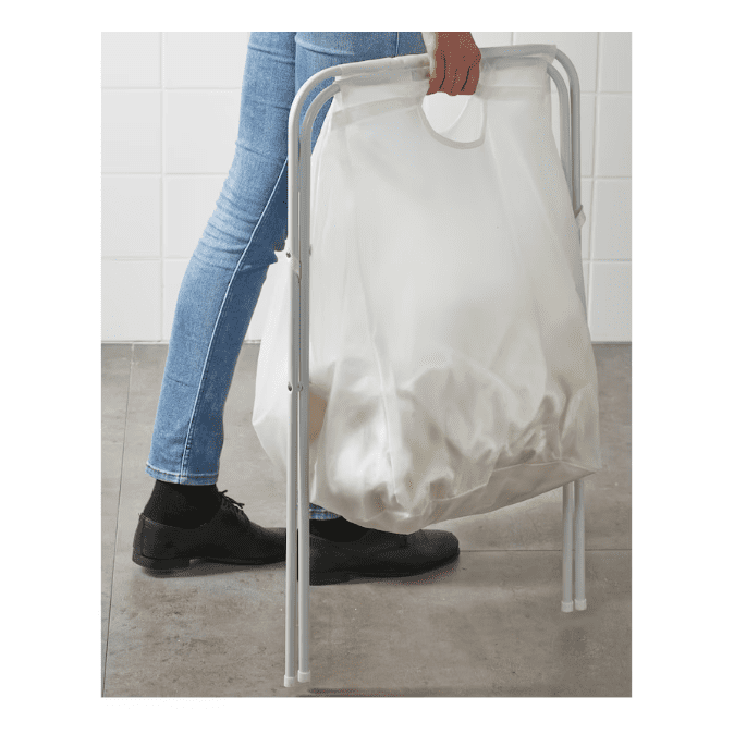 IKEA Laundry Bag Foldable White
