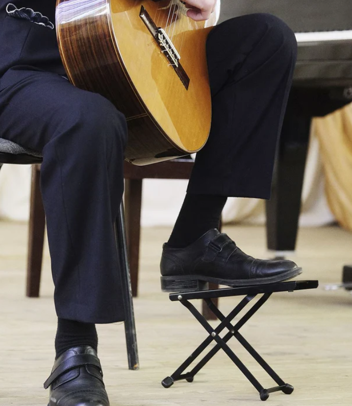 Hoffman Guitar Foot Stool Folding