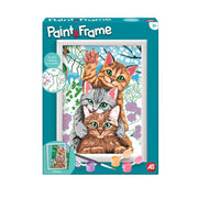 FUNNY KITTENS PAINT & FRAME BY NUMBERS by AS Art