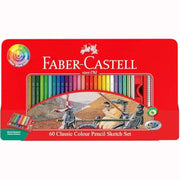 Faber-Castell classic colour pencils 60 colour sketch set by Faber-Castell