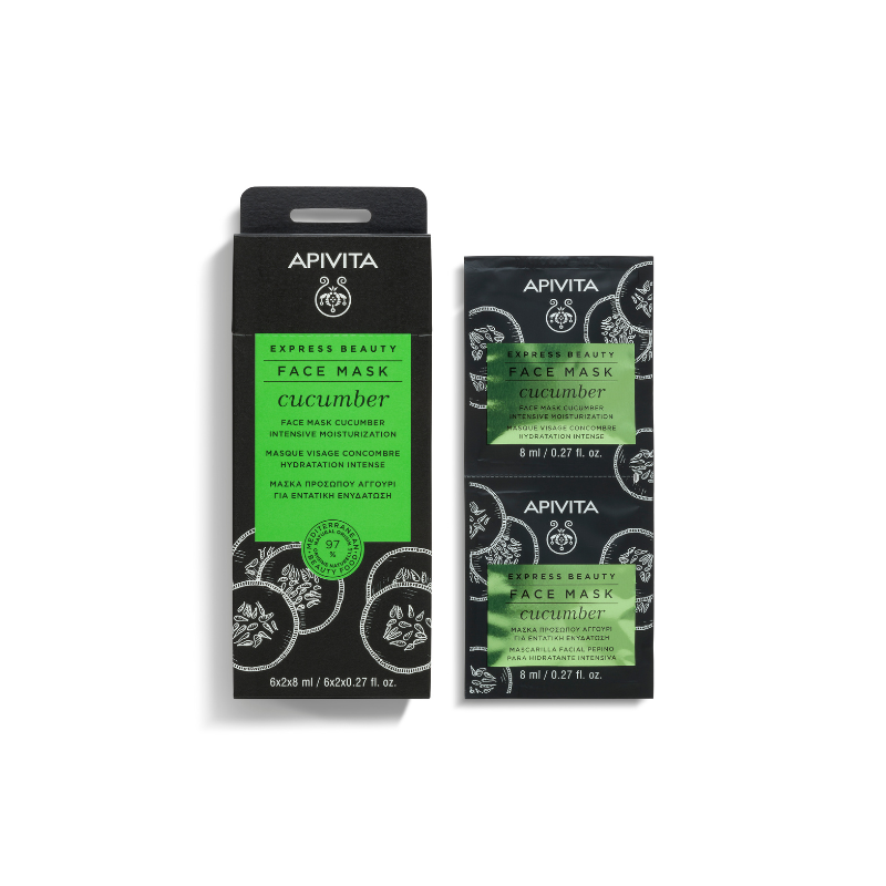 Apivita Cucumber Intensive Moisturization Face Mask
