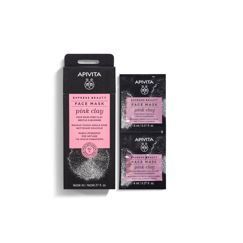 Apivita Pink Clay Gentle Cleansing Face Mask