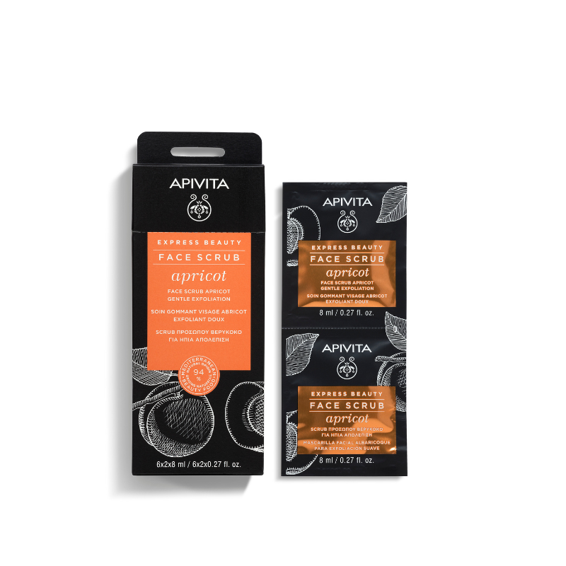Apivita Apricot Gentle Exfoliating Face Scrub
