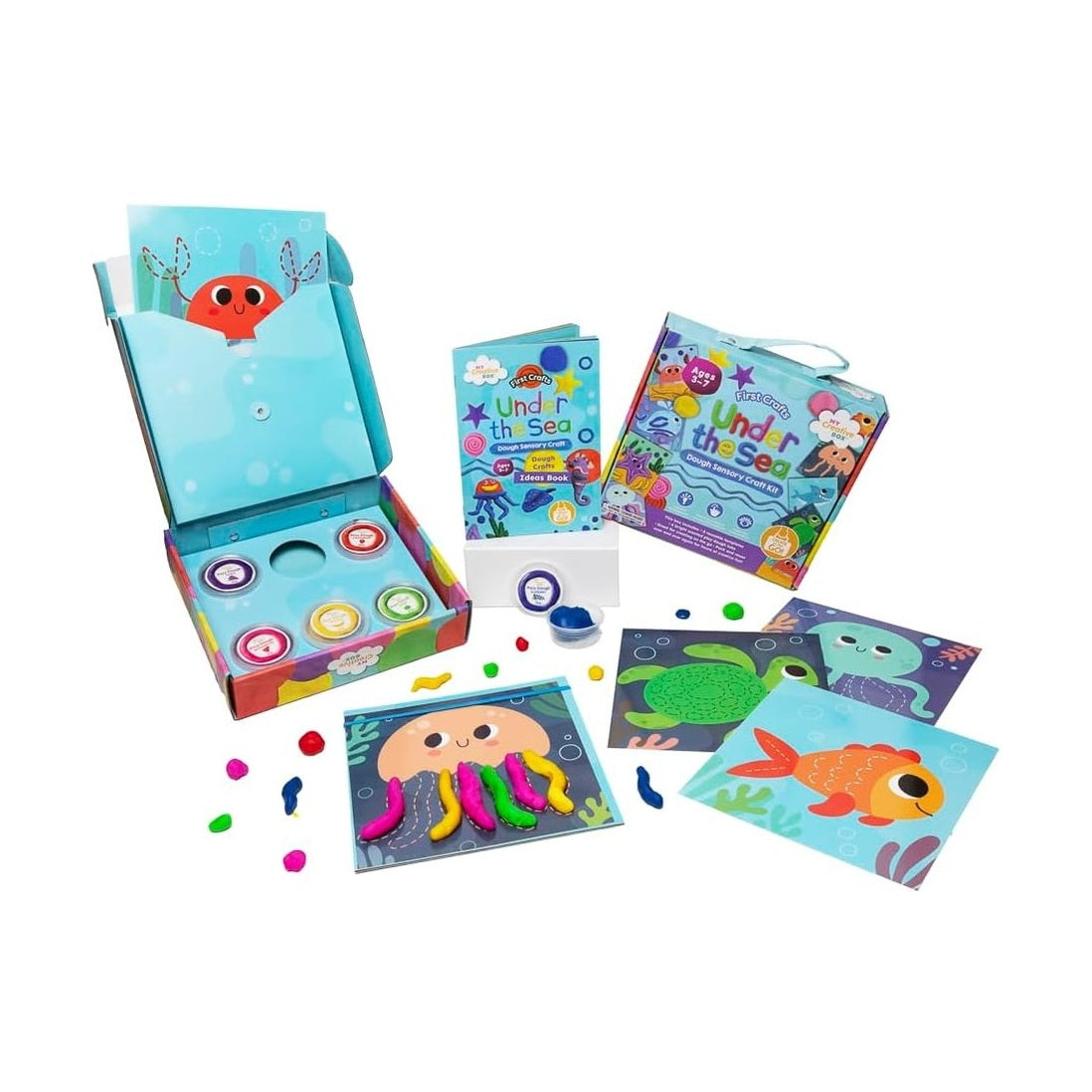First Crafts Under The Sea Dough Sensory Craft Box by My Creative Box