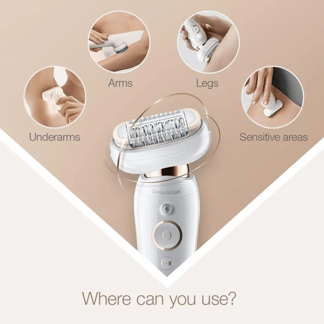 Silk Epil 9 Flex 3D Wet and Dry Epilator