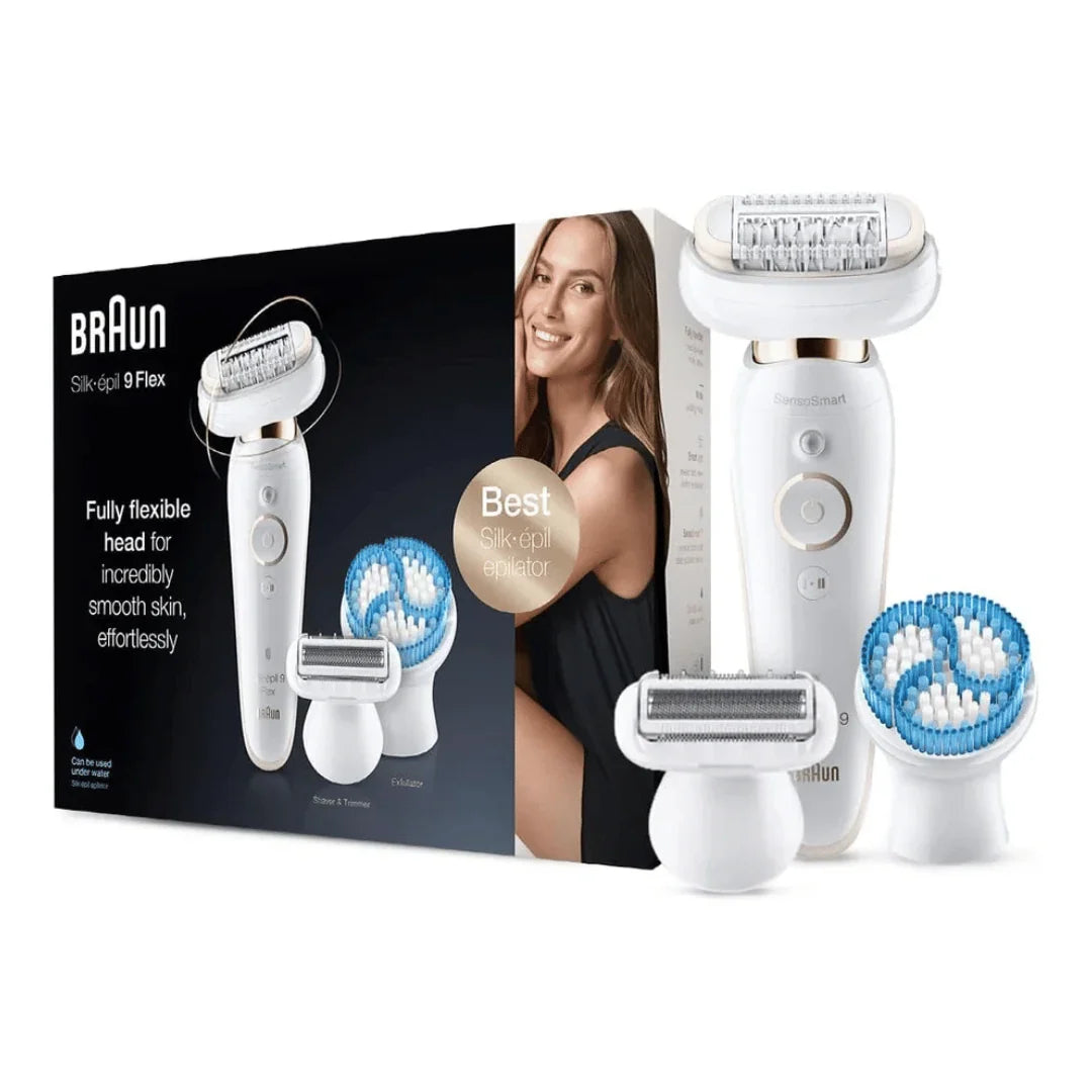 Silk Epil 9 Flex 3D Wet and Dry Epilator