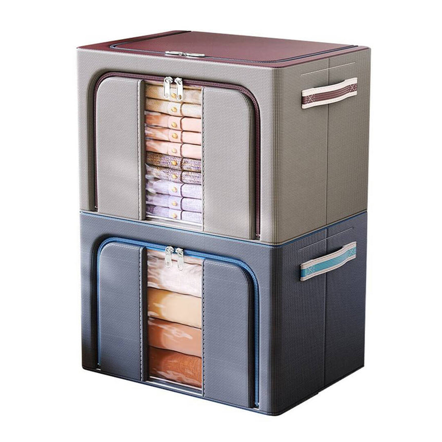 Clothes Foldable Storage Box Organizer - 66L (50 x 40 x 33 cm)