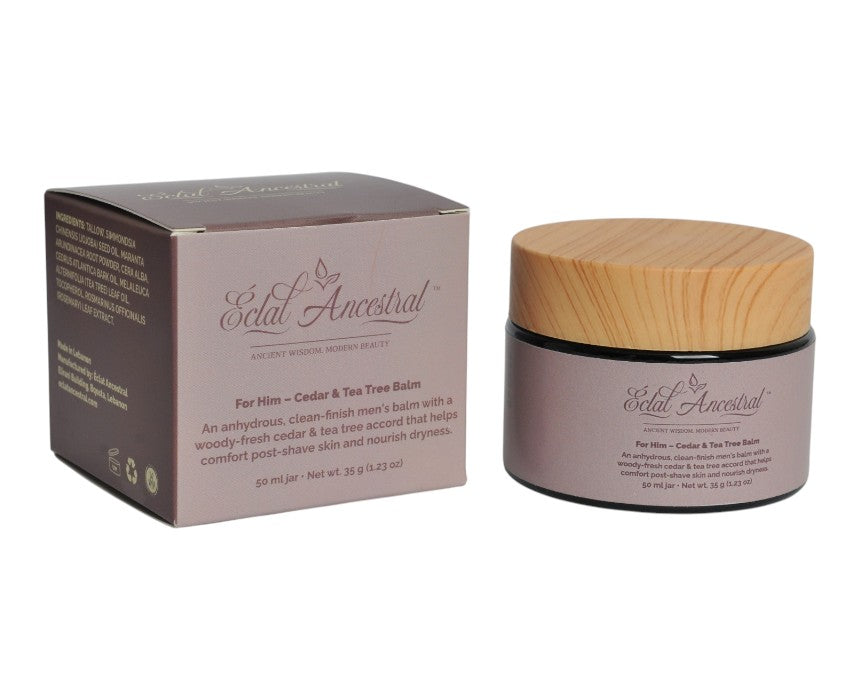 Éclat Ancestral For Him Cedar & Tea Tree Balm