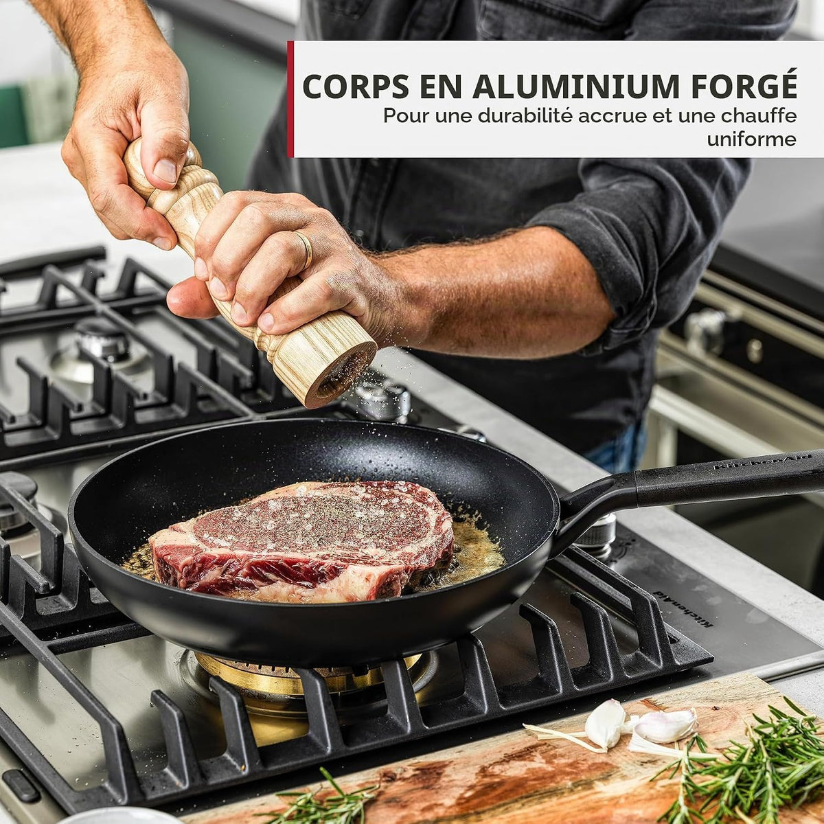 Black Forged Frying Pans Frying Pan Black Forged Frying Pans Black Forged Frying Pans KitchenAid
