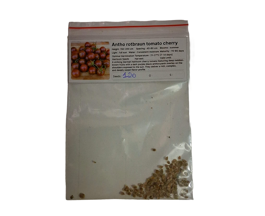 Antho Rotbraun Cherry Tomato Seeds