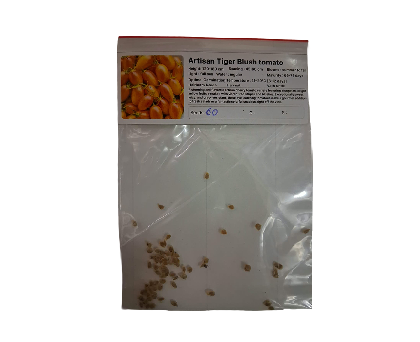 Artisan Tiger Blush Cherry Tomato Seeds