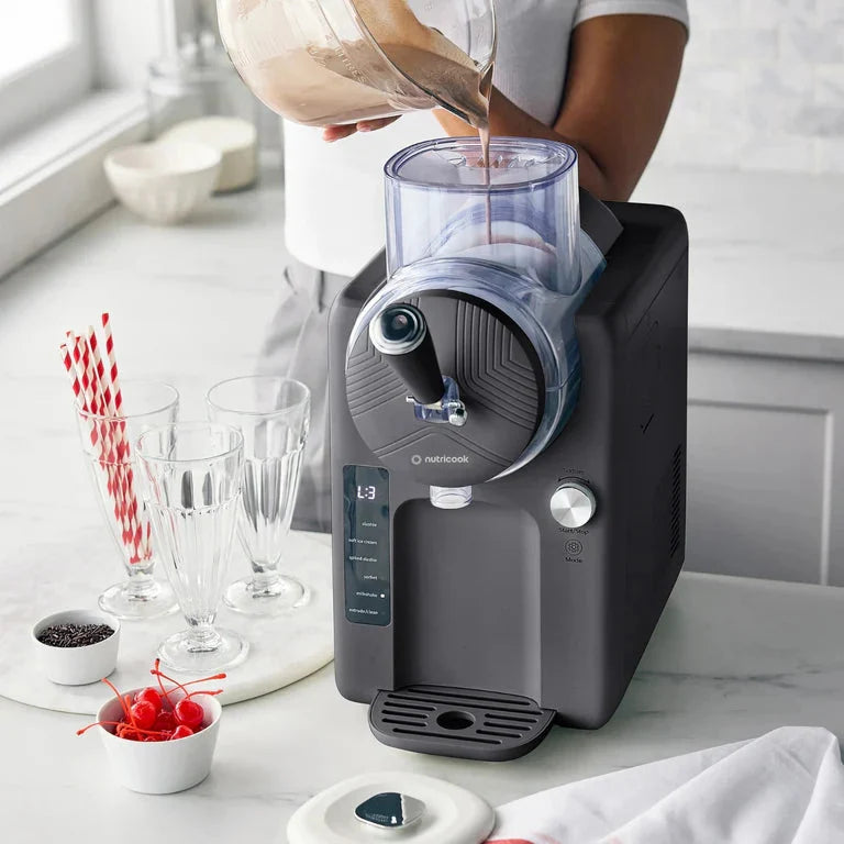 Frost Ice Cream Maker, Sorbet &  Milkshake Machine, 1.8L Ice Cream Makers Frost Ice Cream Maker, Sorbet &  Milkshake Machine, 1.8L Frost Ice Cream Maker, Sorbet &  Milkshake Machine, 1.8L Nutricook