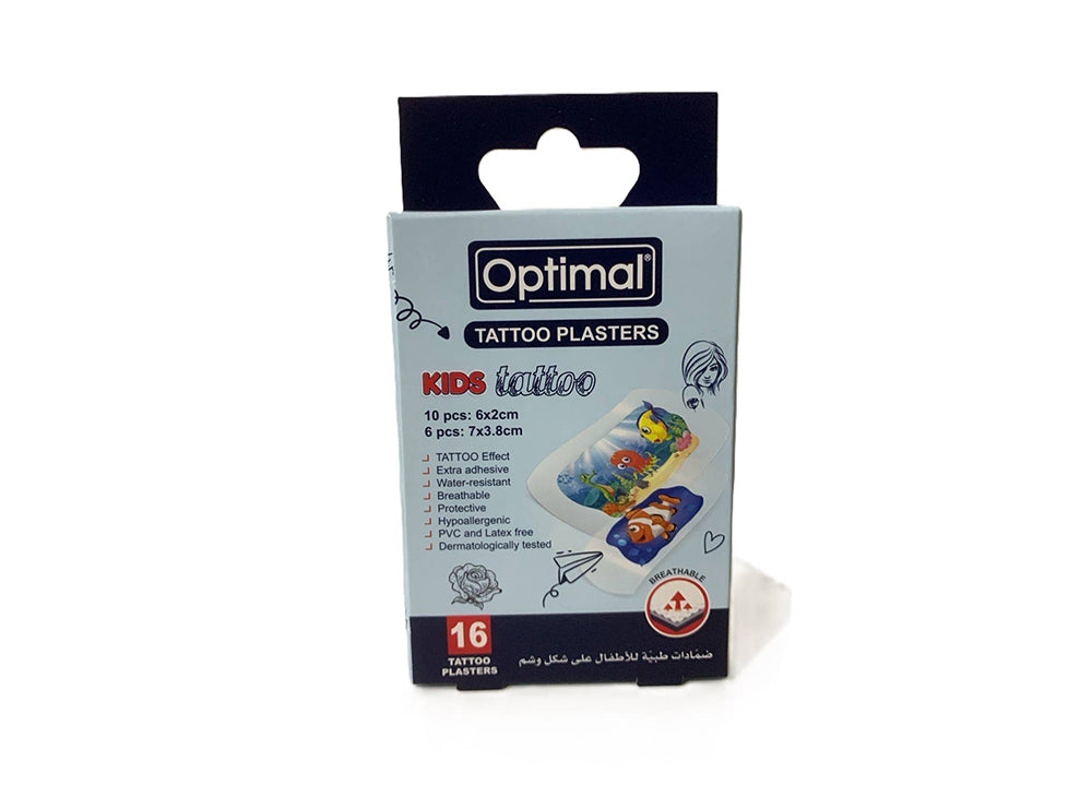 Optimal Kids Tattoo Plasters 16 Pieces