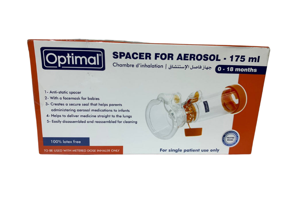 Optimal Spacer For Aerosol 0-18 Months