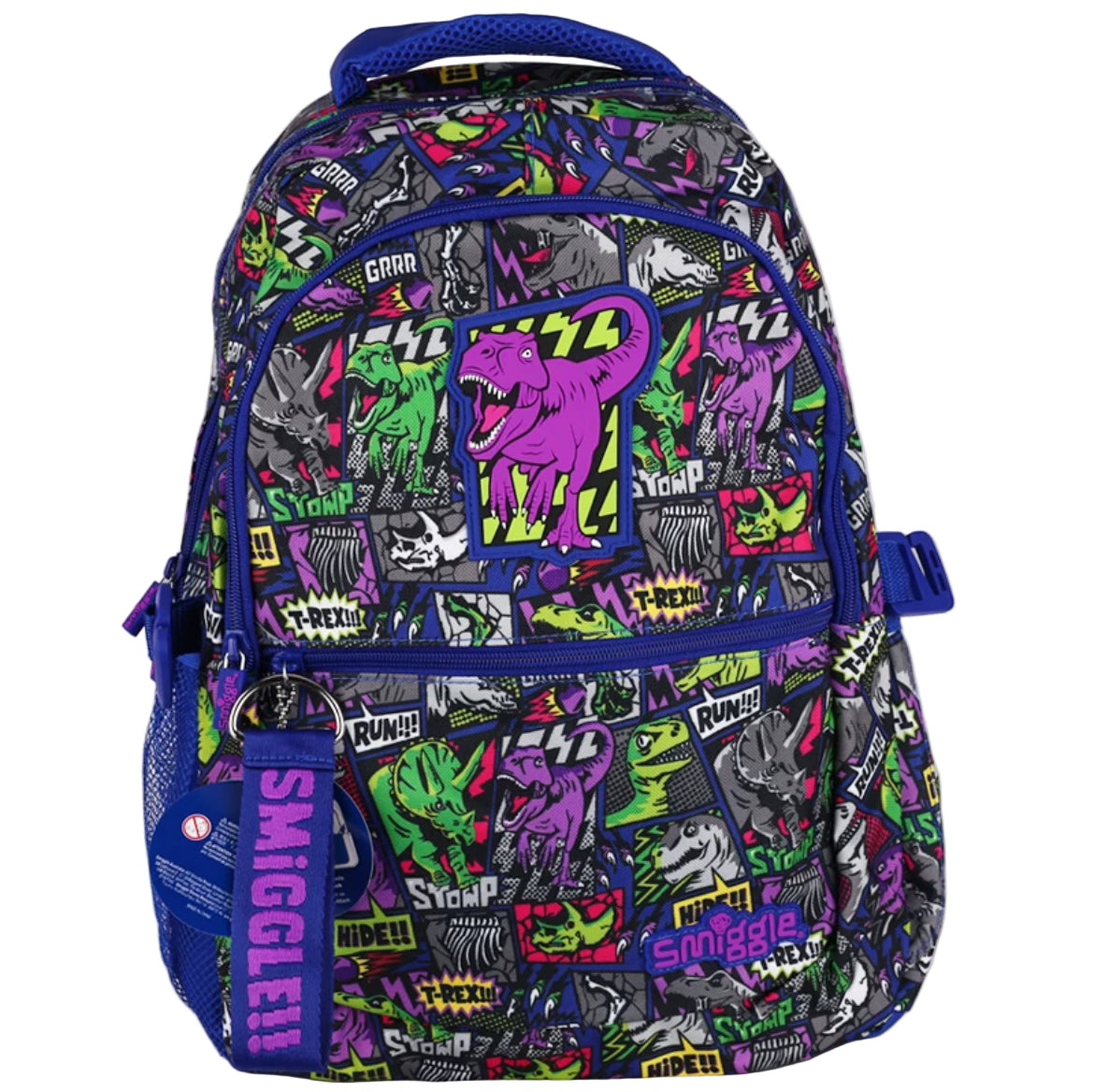 Smiggle Backpack Dinosaur | (G1-G3) | 42cm